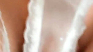 I Again Cum Under Her Skirt. Petite Girl in Subway Gets Hot Sperm