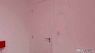 Curvy Blonde Mature Gives Intimate Oral Tease