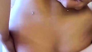 POV hump with a light-haired damsel and her petite tits