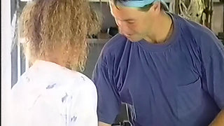 He Shows His Stepsister Where the Hammer Hangs