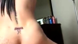 Hardcore Amateur Anal Sex Tattoed Brunette