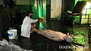 Liquid Silicone Encasement Bondage