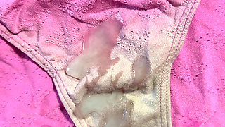 Cum on Wife's Panties 7