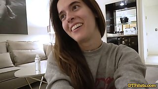 DTFsluts - Flexible slut Abbie Maley gets fucked sooooo good