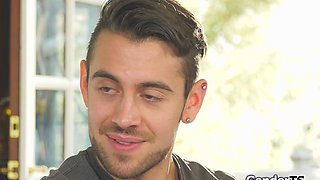 I fuck my trans fellow student in class