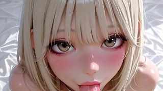 Hentai anime - very rich with my girlfriend's ass is a very girl