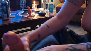 Big Tits Mature Oiled Tits and Creampied