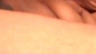 Skinny Brunette Gives Her First Gloryhole