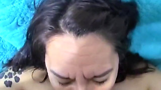 In web cam show Riva has two squirts