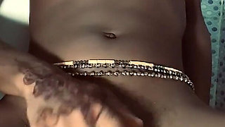 Hot Ebony Babe Browngurl234 Enjoys Solo Moment in the Bathroom
