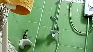 Just watching only for her showering
