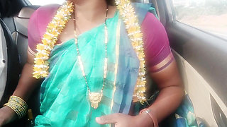 Step Dad Angry Daughter in Law Car Sex Telugu Crazy Dirty Talks. Part -2
