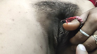 Indian Pussy on Bedroom