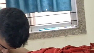 Sexy Indian Wife in Red Nighty Hardcore Doggy & Missionary, Real Amateur Couple