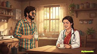 Dr Srivalli Bhabi Comes house of Pushpa Bhai and Outdoor sex cartoon India
