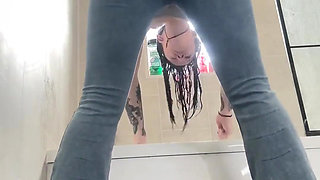 Washing Hair in Heels
