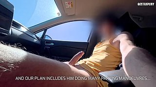 Cuckold Husband Gives Me His Wife in Public Parking Lot