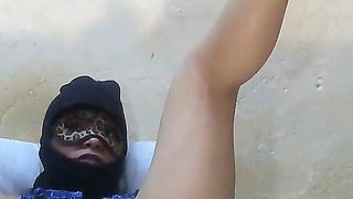 Roxana Dildo Masturbation - Gets off with Pink Dildo