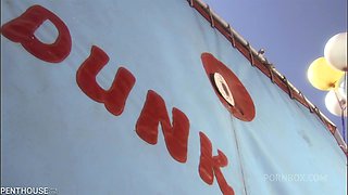 College Babe Likes It Slippery When Wet