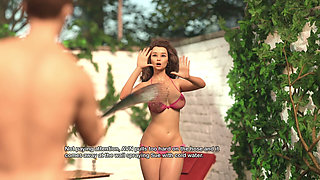 My Bimbo Dream 4 - Busty Bimbo MILF Gets Down and Gives Amazing Blowjob to Her Stepson