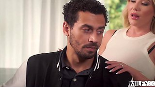 Big boobied and bootied up blonde milf fucking hard on my BBC