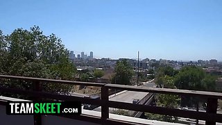 My fresh neighbor is a cumslut! i encountered Gia Derza and ruined her horny petite vagina ~ free utter movie
