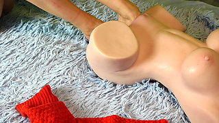 Lesbian Les Step Sis Doll Foot Feet Play Real MILF Big Tits Short Version