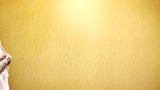Tattooed Brunette Alisha's Solo Snapchat Massage