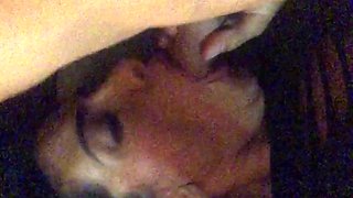 Brunette MILFs suck a big cock at party