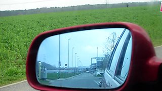 German amateur teen wants to cheat on blowjob car date