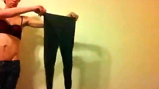 Transgirl Trying Clothes I No Longer Own (no Audiono Sound)