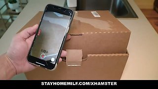 Stepmother lillith morningstar gets tricked by step son and fucked