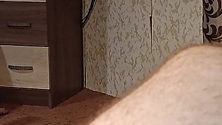 Korean Stepmom Loves Stepson's Cum in Her Panties
