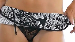 Classy MILF Sunny From Europe Does a Striptease and Plays with a Dildo