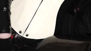 Rubber Nun Getting Fucked by Fucking Machine Solo