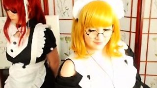 slut his tall blonde fetish flashing ass on live webcam