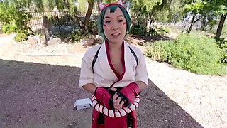 VRCosplayX Kimmy Kim As OVERWATCH 2 KIRIKO Wants To Smooth Out Misunderstanding With Pure Passion Part 1