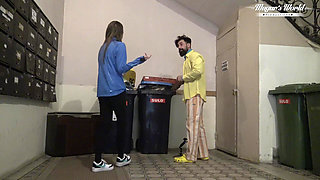 Behind The Scenes Of Lili Charmelle Fucking With Homeles