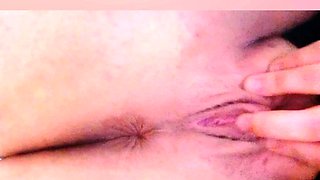 Close up funny cock jerking