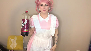 Nurse Joy Try Not to Burp Challenge