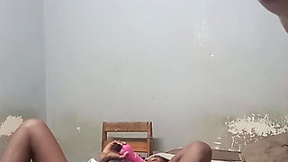 Stepdaddy Catches Step Daughter with Vibrator & Fuck Her Pussy Missionary