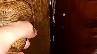 I Heard Moans From the Toilet and Spied on My Stepsister