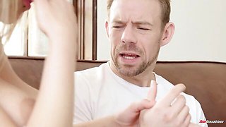Perv Stepbrother Can't Stop Spying on Busty Natasha Vega