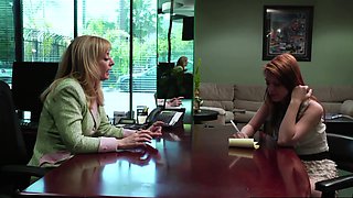 LICENSED TO LICK - Pepper Kester Lesbian Learning Nina Hartley