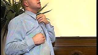 Mature Brunette Stuffed Deep on Piano - Tongue Out Ecstasy