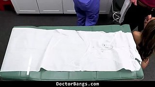 Shy Patient Mackenzie Gets Her Pussy Fucked by Doctor Jack - Doctorbangs