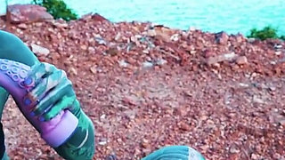 Extreme Solo Anal Play - Huge Gape, Dildo, Squirt & Beach Piss