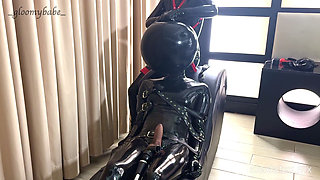 Edging bound... balloon head T1 getting ready and hard - Alex Latex