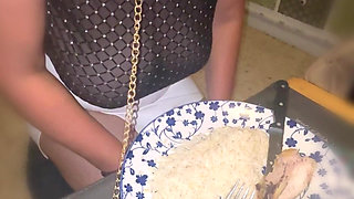 My Submissive MILF Meal on a Leash