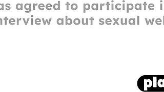 Innate large cupcakes curly COUGAR steaming fake penis poking during passion onanism